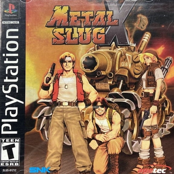 Restored Metal Slug X (Sony PlayStation 1, 2001) (Refurbished)