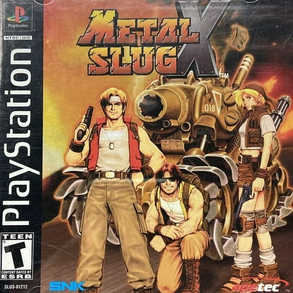 Restored Metal Slug X (Sony PlayStation 1, 2001) (Refurbished)