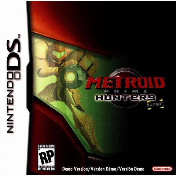 Restored Metroid Prime: Hunters FIRST HUNT DEMO Video Game for Nintendo DS & DSi, Action & Adventure, 1 Player