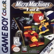 Micro Machines 1 and 2 Twin Turbo Nintendo Game Boy Color, 1999