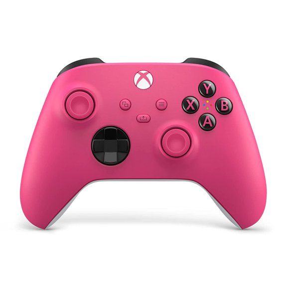 Restored Microsoft QAU00082 Wireless Controller for Xbox One/Series X Deep Pink (Refurbished)