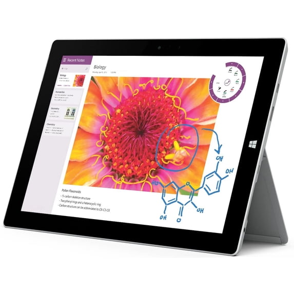 Restored Microsoft Surface 3 7G500015 Tablet 10.8", 64GB, Intel Atom x7Z8700 (Refurbished)