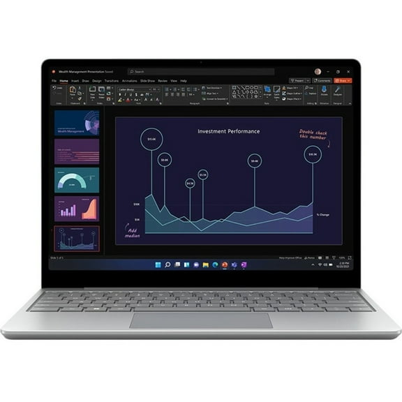 Open Box Restored Microsoft Surface Laptop Go 2nd Gen - 12.4" Intel Core i5-1135G7 16GB RAM 256GB Storage - Windows OS
