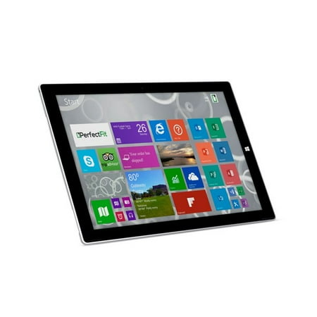Restored Microsoft Surface Pro 3 Tablet Intel Core i5-4300U X2 1.9GHz 4GB 128GB 12",Silver (Refurbished)