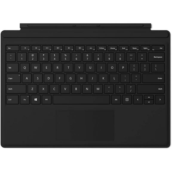 Restored Microsoft Surface Pro 4 Type Cover Black (Refurbished)