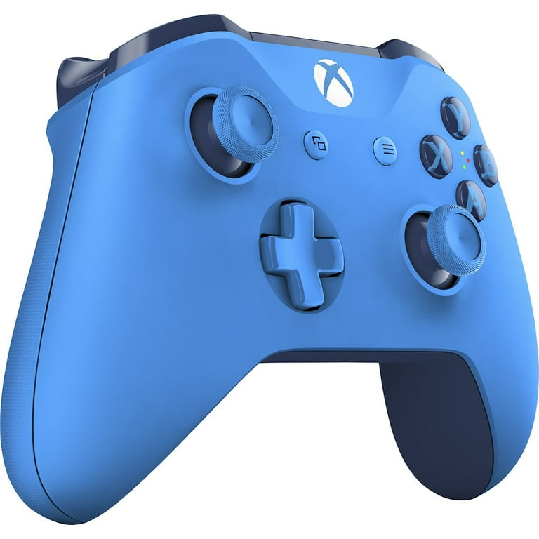 Restored Microsoft WL3 00018 Xbox One Wireless Controller Blue