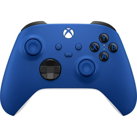 Restored Microsoft Wireless Controller for for Xbox, Shock Blue - Plastic Material (Refurbished)