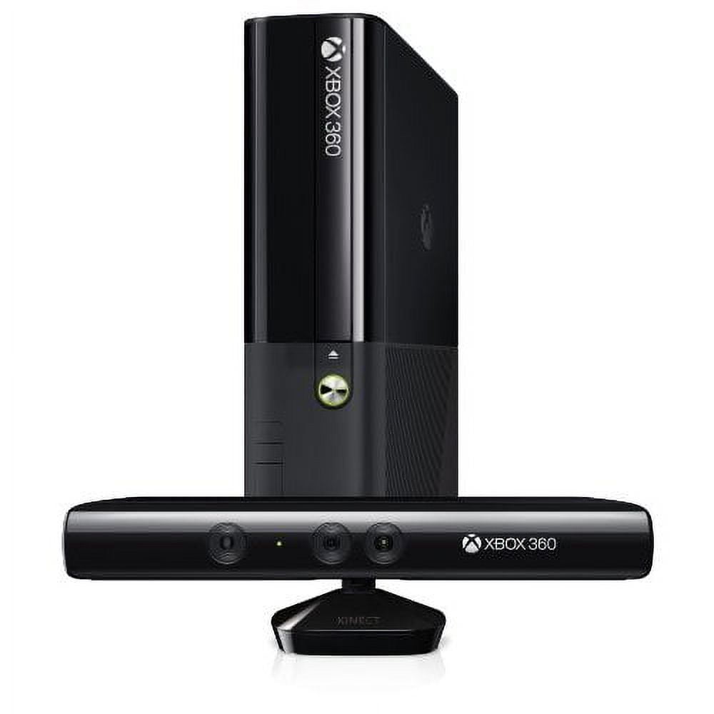 Restored Microsoft Xbox 360 S (Slim) 4GB Gaming Console Bundle