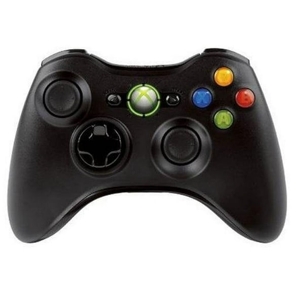 Restored Microsoft Xbox 360 Wireless Controller Black (Refurbished)
