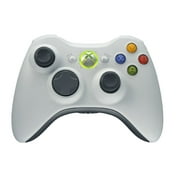 Restored Microsoft Xbox 360 Wireless Controller - White (Refurbished)