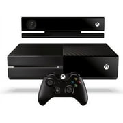 Restored Microsoft Xbox One 500GB Console with Kinect Sensor, Black