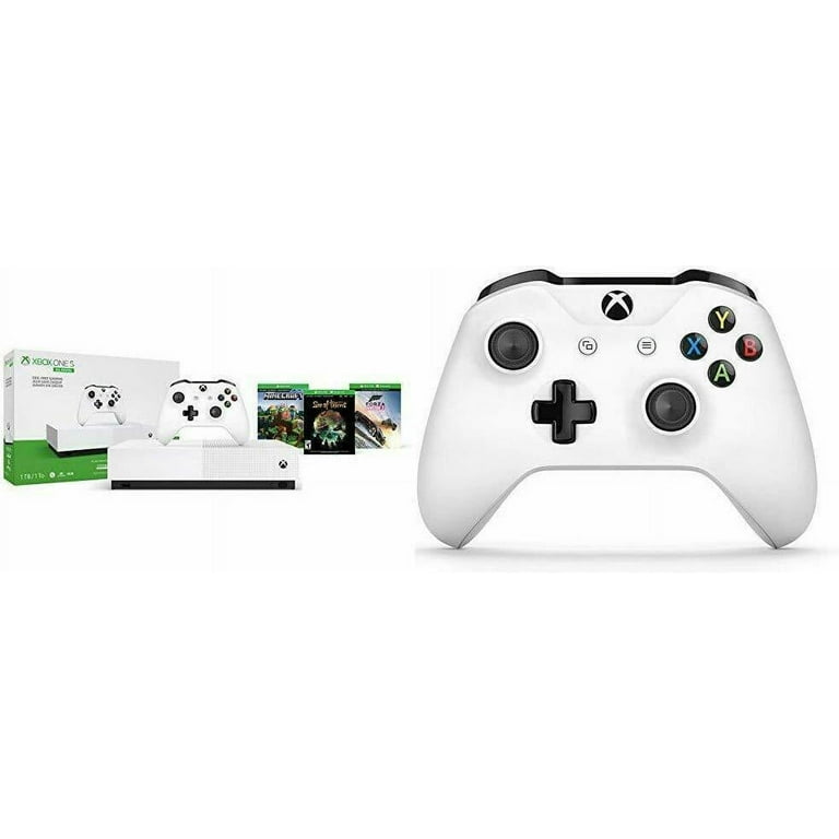 Console Xbox One S 1TB All - Digital Edition - Minecraft, Sea of