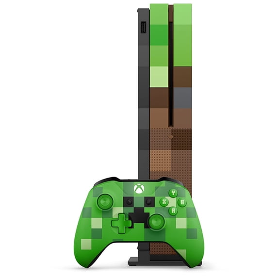 Restored Microsoft Xbox One S 1TB Console Minecraft Edition