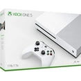 thumbnail image 1 of Restored Microsoft Xbox One S 1TB Gaming Console White (Refurbished), 1 of 6