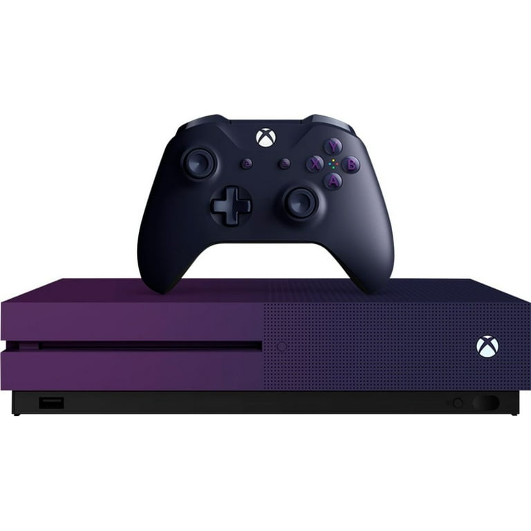 Restored Microsoft Xbox One S 1TB - Special Edition Purple - Fortnite Game  Not Included 23C-00080 (Refurbished)