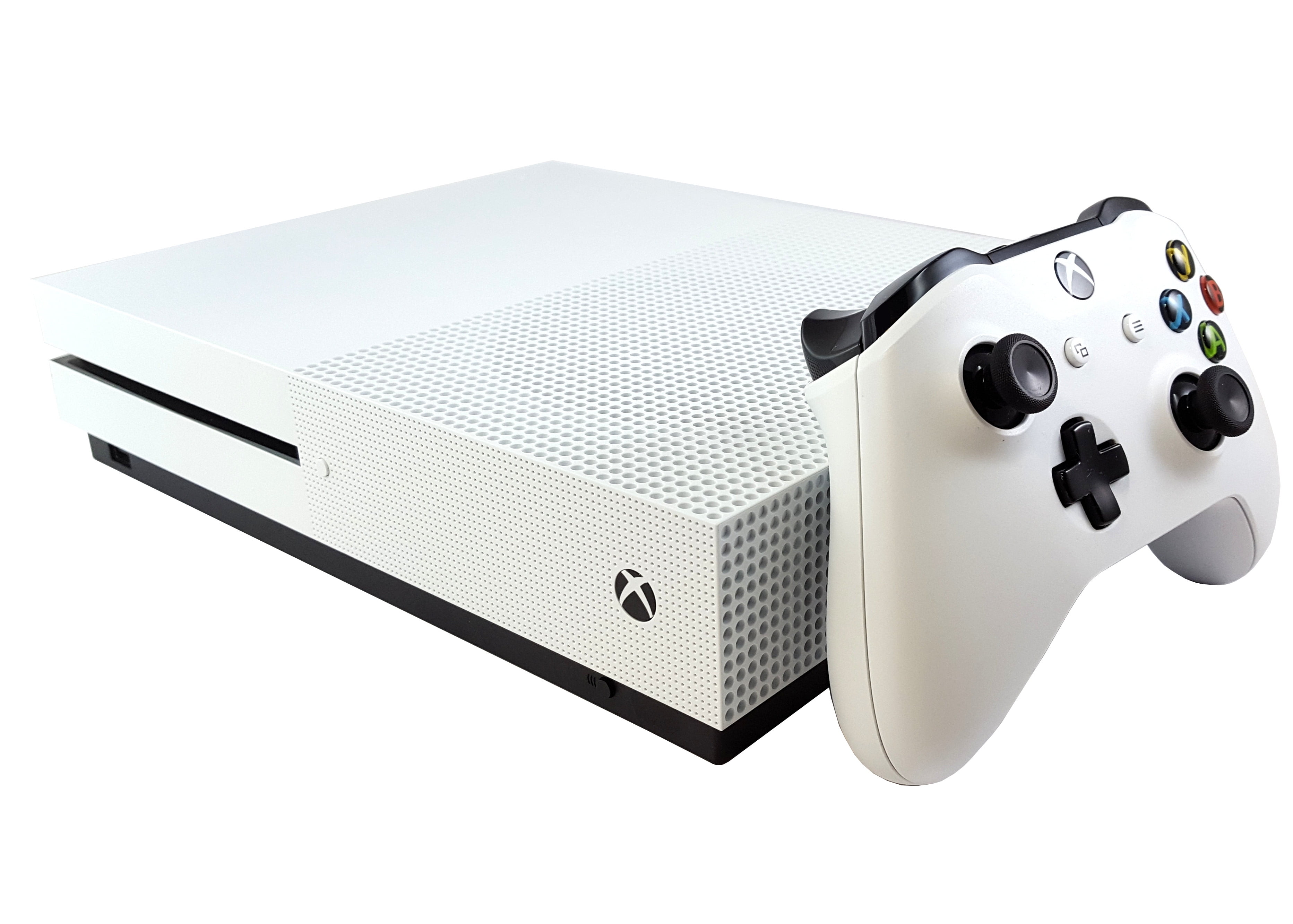 Restored Microsoft Xbox One S 2TB Video Game Console White Matching  Controller HDMI (Refurbished)