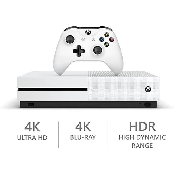 Pre-Owned Restored Microsoft Xbox One S 500 GB Console - White