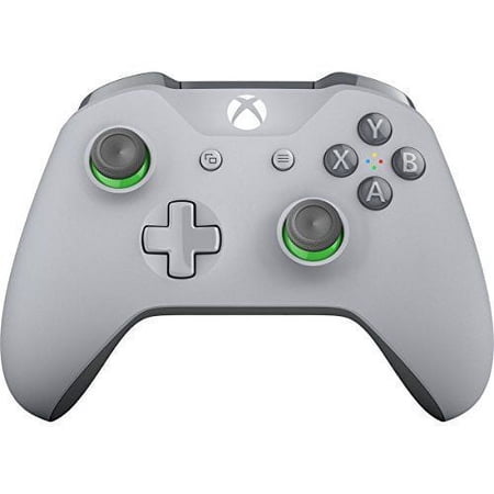 Restored Microsoft Xbox One Wireless Controller GRAY/GREEN WL300060 (Refurbished)