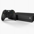thumbnail image 1 of Restored Microsoft Xbox One X 1TB, Console with Controller - Black (Refurbished), 1 of 1