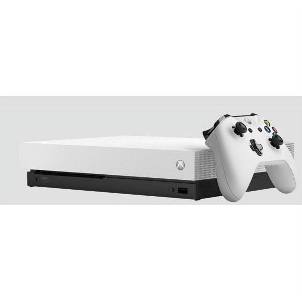 Restored Microsoft Xbox One X 1TB Gaming Console White with HDMI Cable (Refurbished) - image 1 of 1