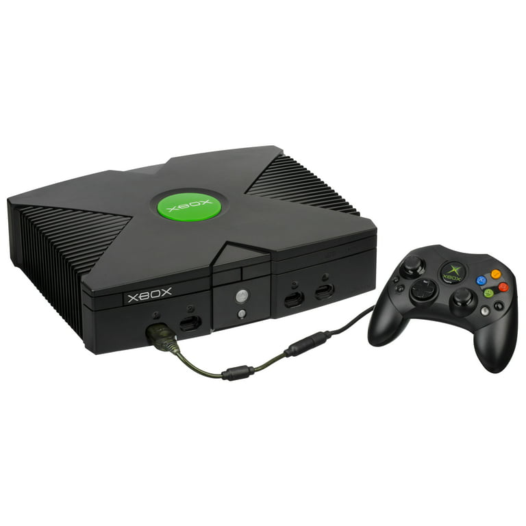 Restored Microsoft Xbox Original Video Game Console with Controller and  Cables (Refurbished)