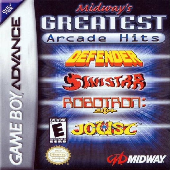 Restored Midway's Greatest Arcade Hits (Nintendo Game Boy Advance, 2001) (Refurbished)