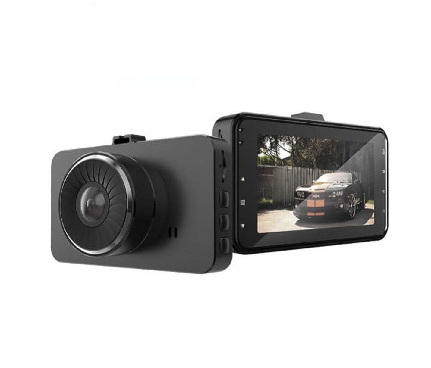 Dual Lens - Vehicle BlackBox DVR 1080P w/ Backup Camera - Dash Cam - Black