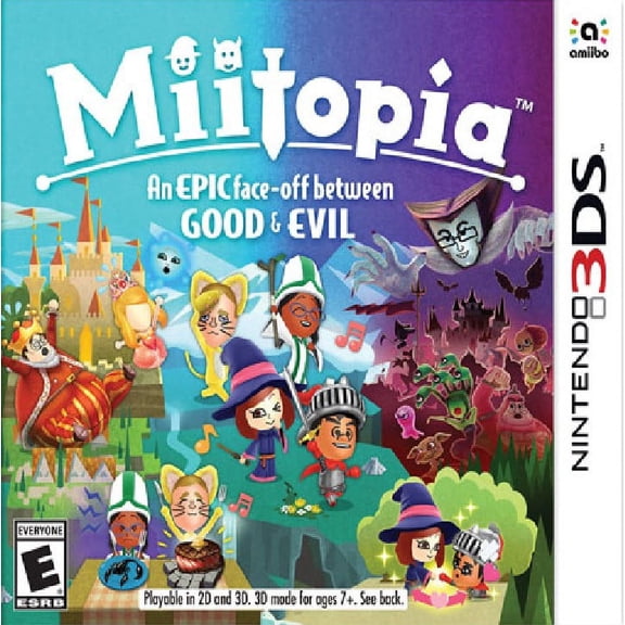 Restored Nintendo Miitopia: Standard Edition - Nintendo 3DS Physical