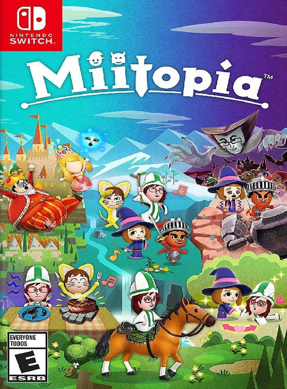 Restored Miitopia (Nintendo Switch, 2021) RPG Game (Refurbished)