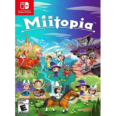 Restored Miitopia (Nintendo Switch, 2021) RPG Game (Refurbished)