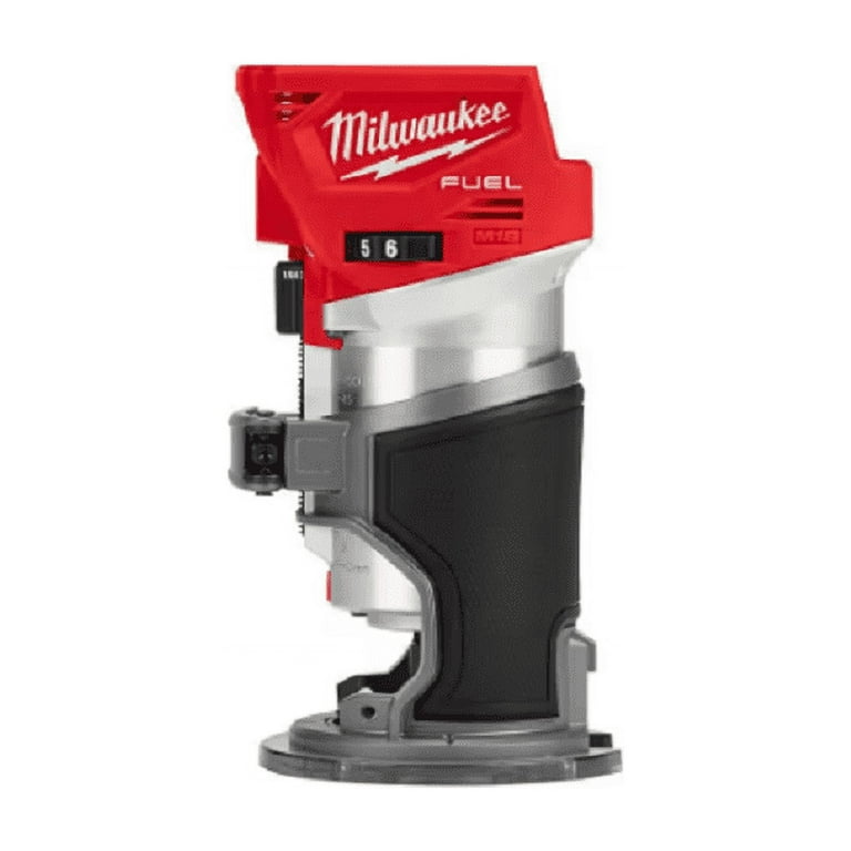 M18 FUEL 18-Volt Lithium-Ion Brushless Cordless Compact Router (Tool-Only) M18 FUEL 18-Volt Lithium-Ion Brushless Cordless Compact Router (Tool-Only)