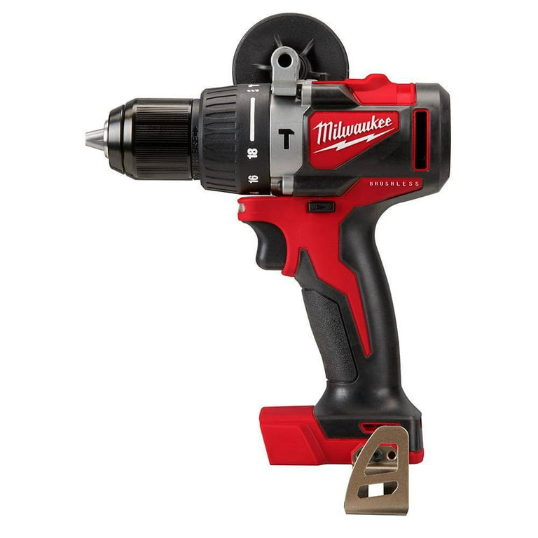 M18 18-Volt Lithium-Ion Brushless Cordless 1/2 in. Compact Hammer Drill Tool Only M18 18-Volt Lithium-Ion Brushless Cordless 1/2 in. Compact Hammer Drill Tool Only