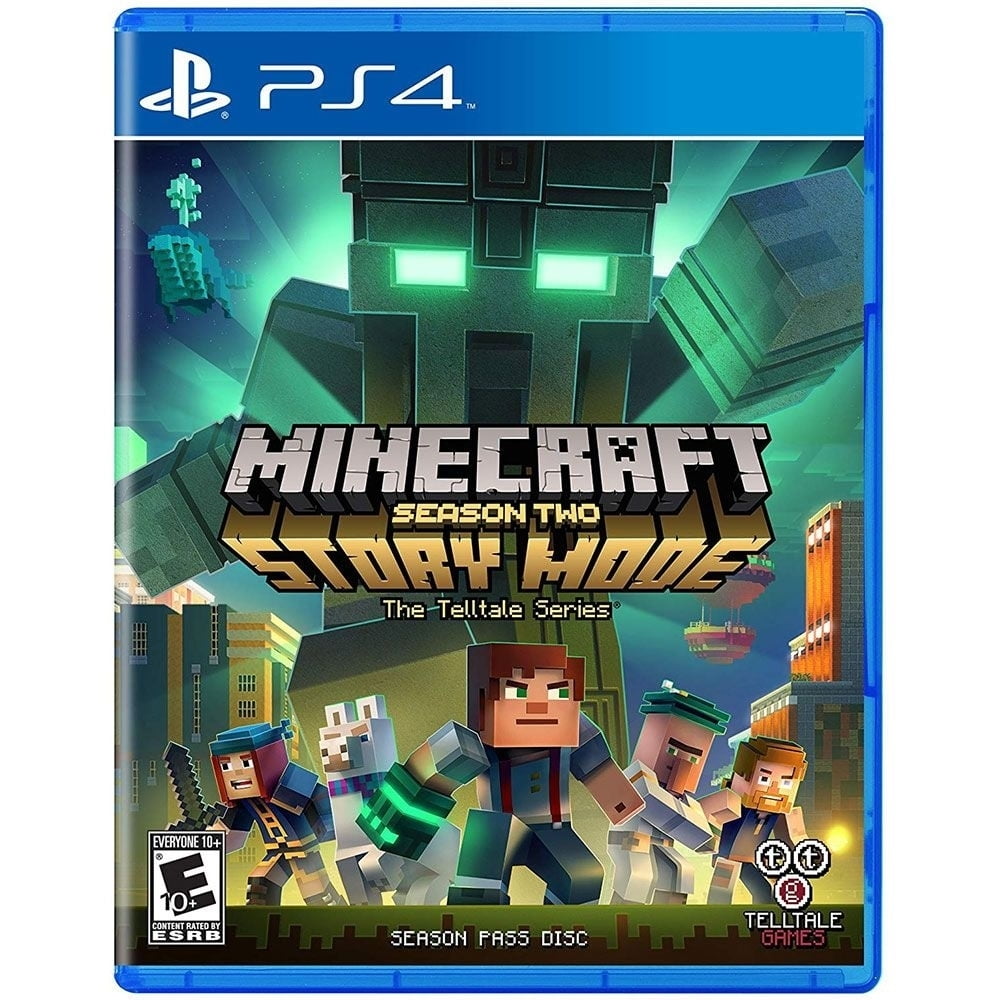 Restored Minecraft Story Mode Season 2 Season Pass Disc for Sony  PlayStation 4 PS4 (2017) (Refurbished) 