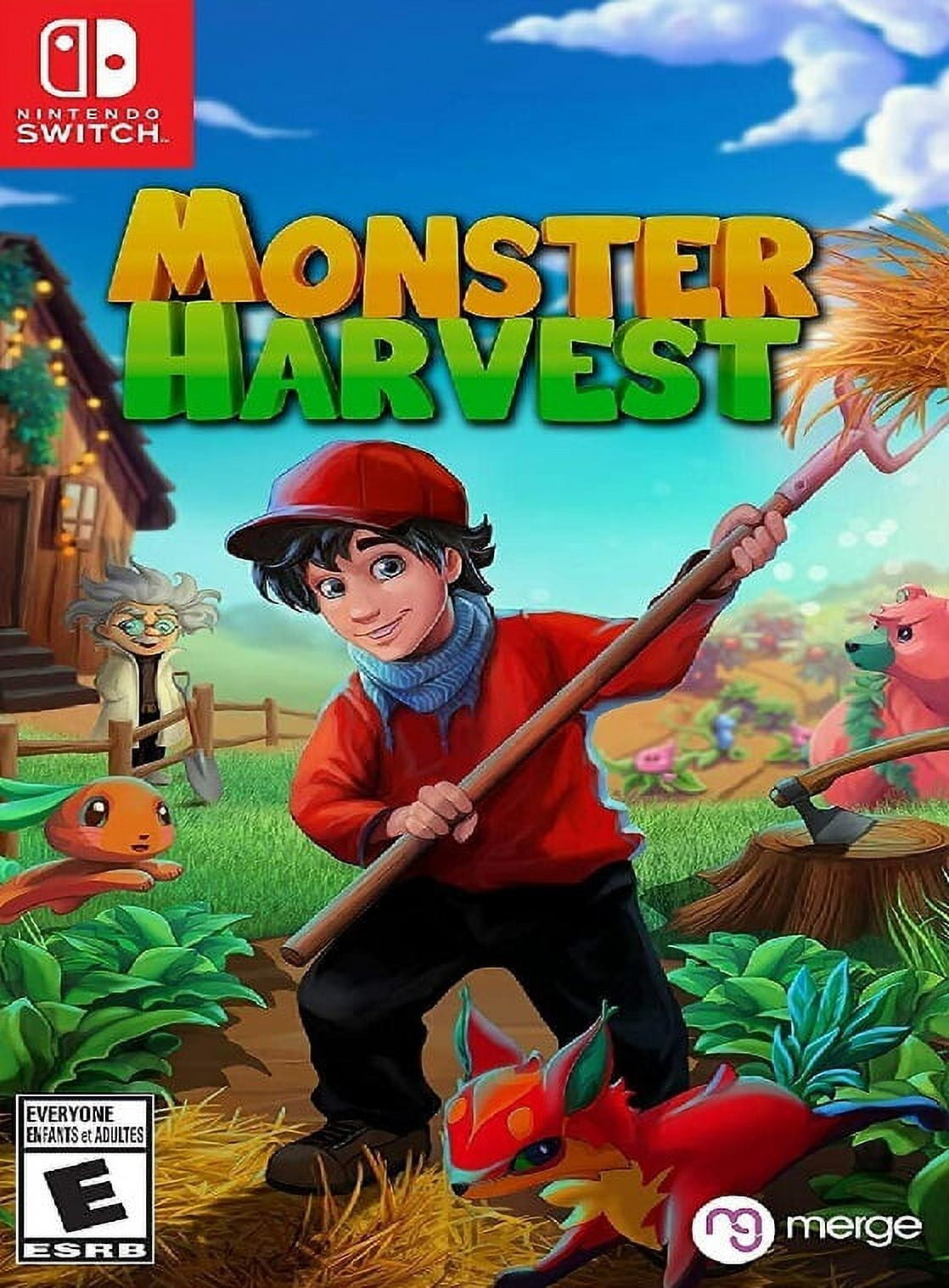 Restored Monster Harvest (Nintendo Switch, 2021) RPG Game (Refurbished)
