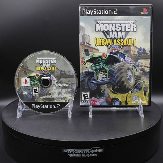 Restored Monster Jam: Urban Assault Sony PlayStation 2 PS2 (Refurbished)