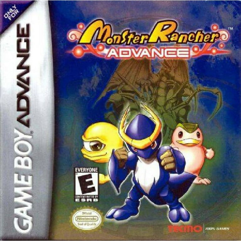 Restored Monster Rancher Advance Nintendo Gameboy Advance GBA