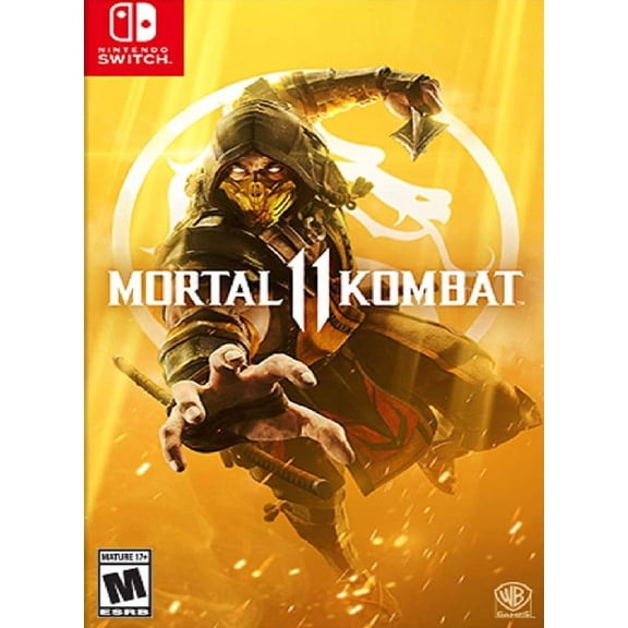 Restored Mortal Kombat 11 by Warner Bros, Physical/Nintendo Switch, Fighting,Multiplayer,Action,Adventure, Parental Controls