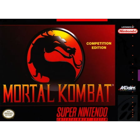 Restored Mortal Kombat | Nintendo SNES (Refurbished)