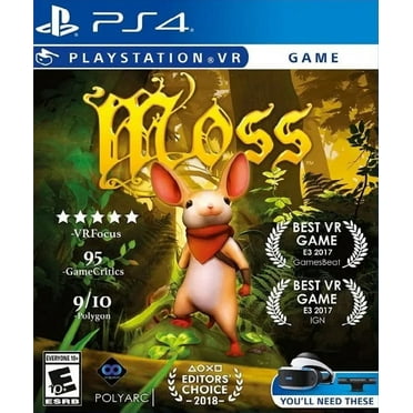 Restored Moss VR (PlayStation 4, 2018) PSVR (Refurbished)