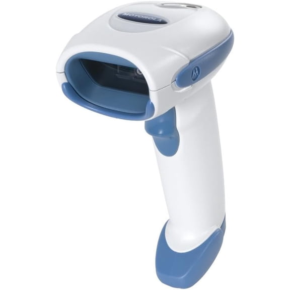 Restored Motorola DS4208-HC Handheld Healthcare Barcode Scanner  1D/2D Imager, USB, Disinfectant-Ready, Corded (Refurbished)
