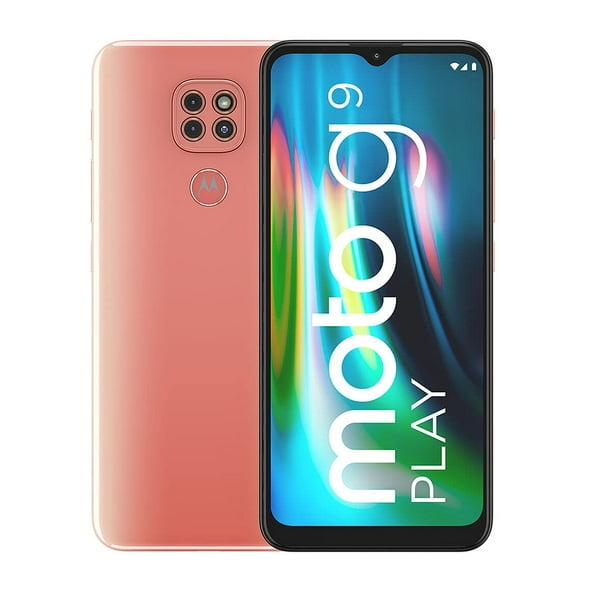 Restored Motorola Moto G9 Play 64GB Fully Unlocked Android