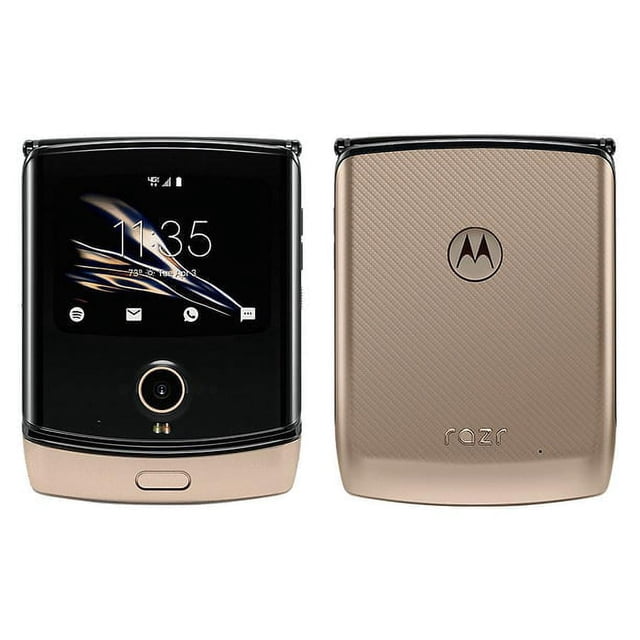 Verizon Rzr Restored Motorola Razr 2019 Xt2000 Verizon/Unlocked Gold 128gb ...