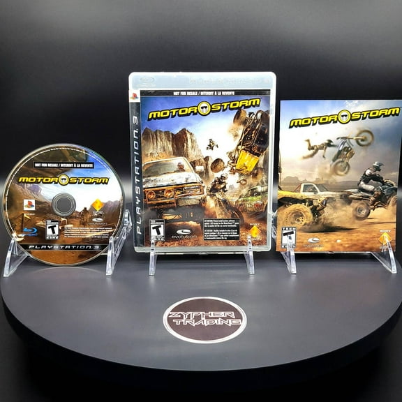 Restored Motorstorm | Sony PlayStation 3 | PS3 | 2006 | Tested (Refurbished)