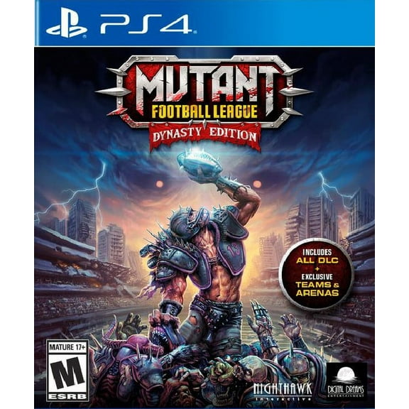 Restored Mutant Football League Dynasty Edition (Sony Playstation 4, 2017) (Refurbished)
