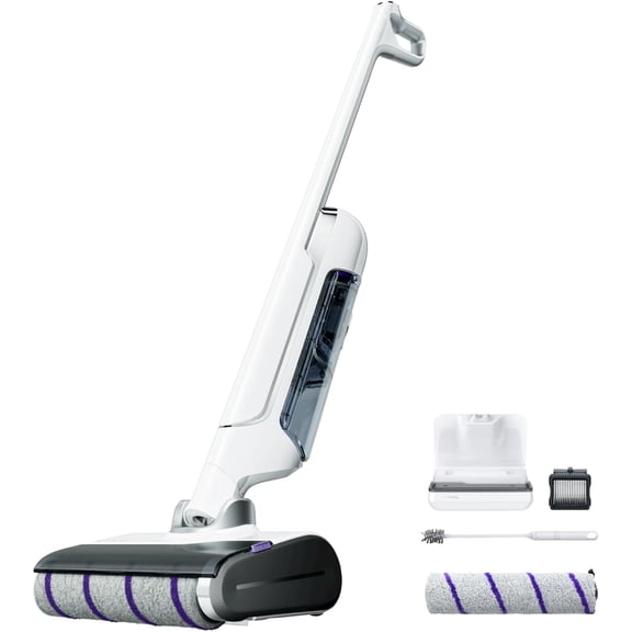 Restored NARWAL S10 Pro Lightweight Cordless Vacuum Mop, Wet Dry Vacuum Cleaner, Self-Cleaning & Drying, 180° Flexibility, 50min Runtime Floor Cleaner