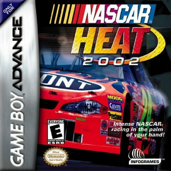 Restored NASCAR Heat 2002 (Nintendo Game Boy Advance, 2002) (Refurbished)