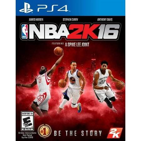 NBA 2K16 Physical/PlayStation 4 Sports Game Video Game for 4 Offline Players