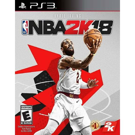 Restored NBA 2K18 Kyrie Irving (Playstation 3, 2018) Basketball Game