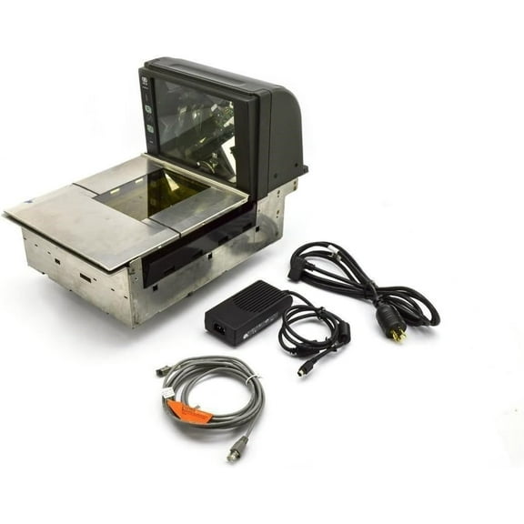 Restored NCR RealScan 7876-7294 Bi-Optic Barcode Scanner with Integrated Scale – High-Speed Retail Checkout Solution, USB/RS-232 (Refurbished)