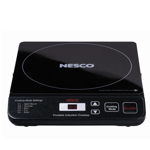 Restored Nesco PIC14 1400 Watt Portable Induction Cooktop (Refurbished